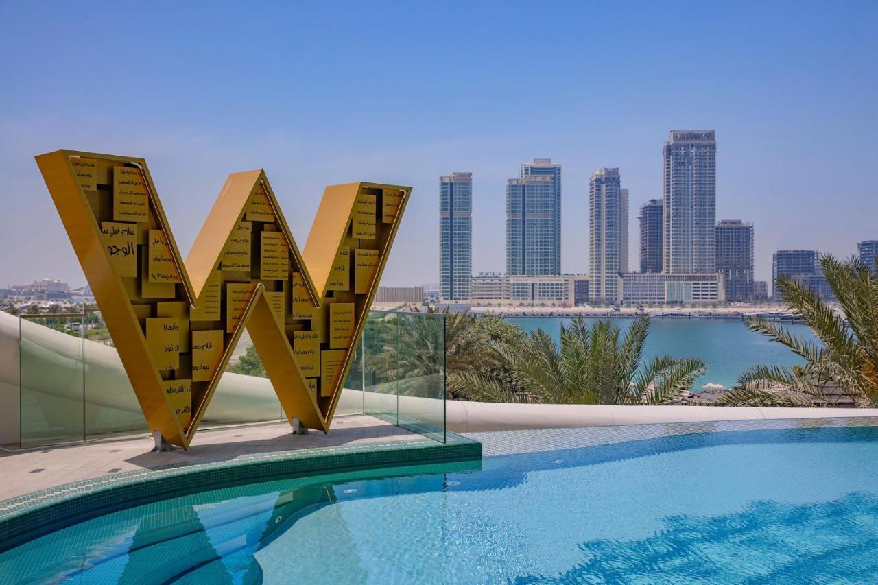 W Dubai - Mina Seyahi, Adults Only Hotel Exterior foto